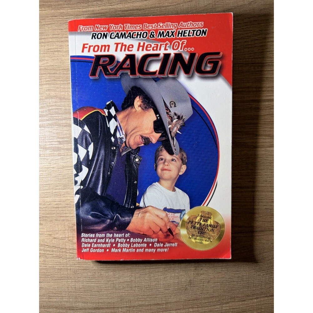 From the Heart of Racing Richard Petty Book & CD Ron Camacho Max Helton